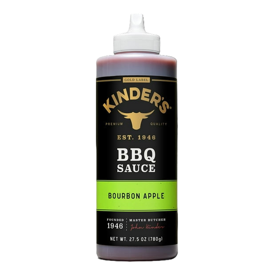 Kinder's Bourbon Apple Gold Label BBQ Sauce, 27.5 oz.