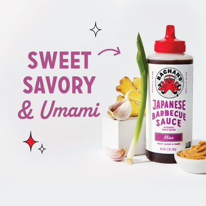 Bachan's MISO JAPANESE BARBECUE SAUCE