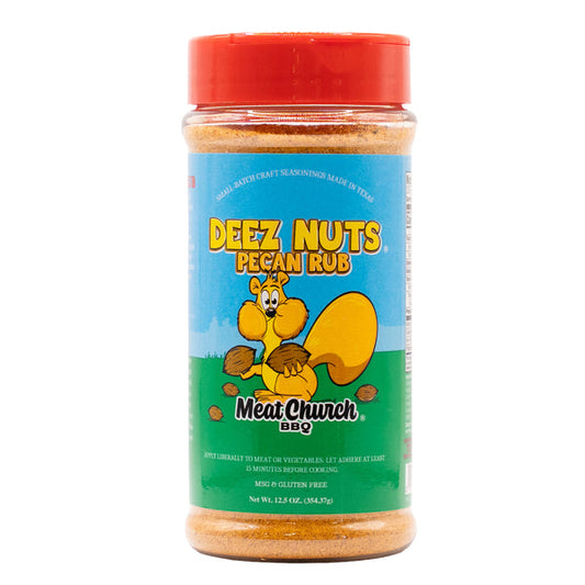Meat Church Deez Nuts Honey Pecan BBQ Rub