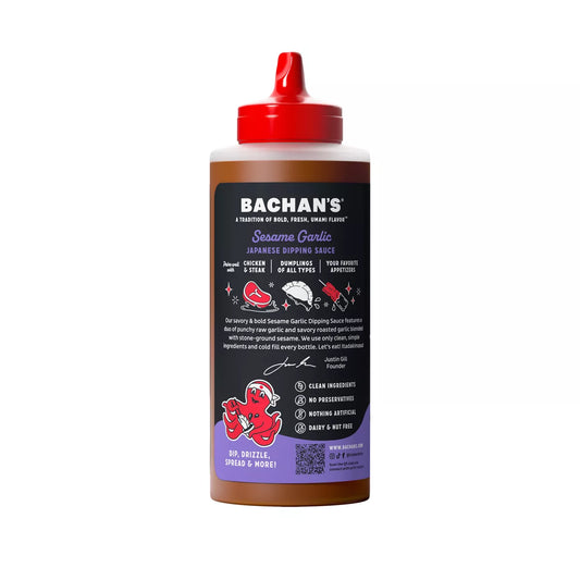 Bachan's Sesame Garlic Japanese Dipping Sauce, 15.5oz