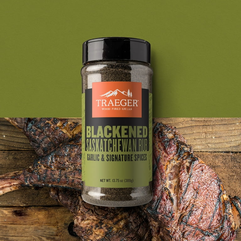 Traeger Pellet Grills Blackened Saskatchewan Rub, 13.75 oz