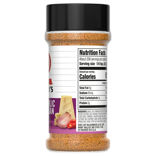 Lawry's Hot Garlic Parmesan Seasoning, 5oz