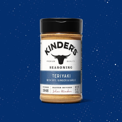 Kinder's Teriyaki with Soy, Ginger & Garlic Seasoning, 8.1 oz.