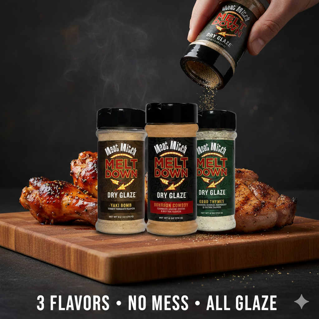 Meat Mitch Meltdown Dry Glaze Bundle 3pk