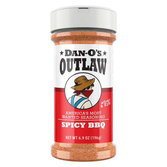 Dan-O's Outlaw Spicy BBQ Seasoning, 6.9oz