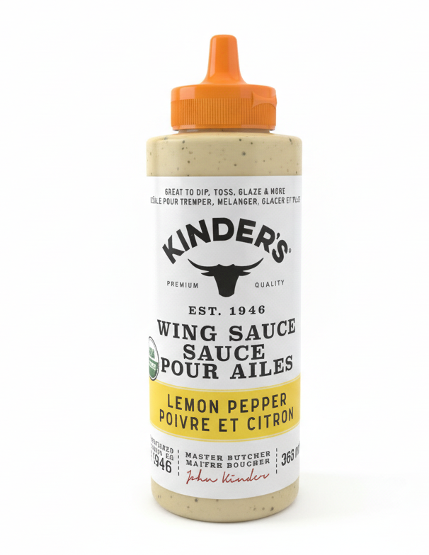 Kinder's Lemon Pepper Wing Sauce