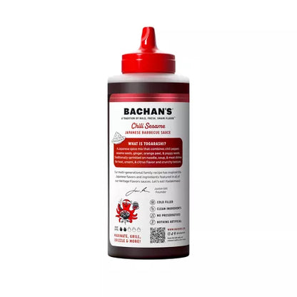 Bachan's Chili Sesame Japanese BBQ Sauce, 17oz