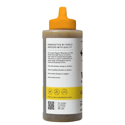 Kinder's Lemon Pepper Wing Sauce, 15.5oz
