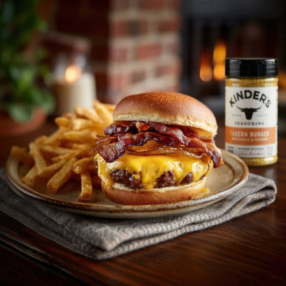 Kinder's Tavern Garlic & Cheddar Burger Seasoning