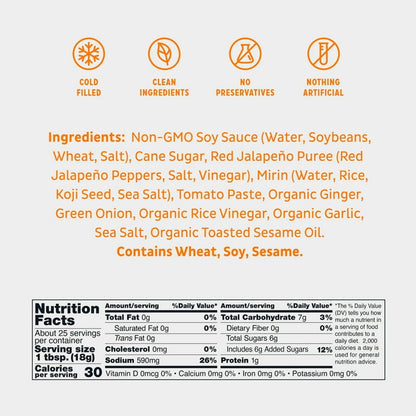 BACHAN'S HOT AND SPICY JAPANESE BARBECUE SAUCE