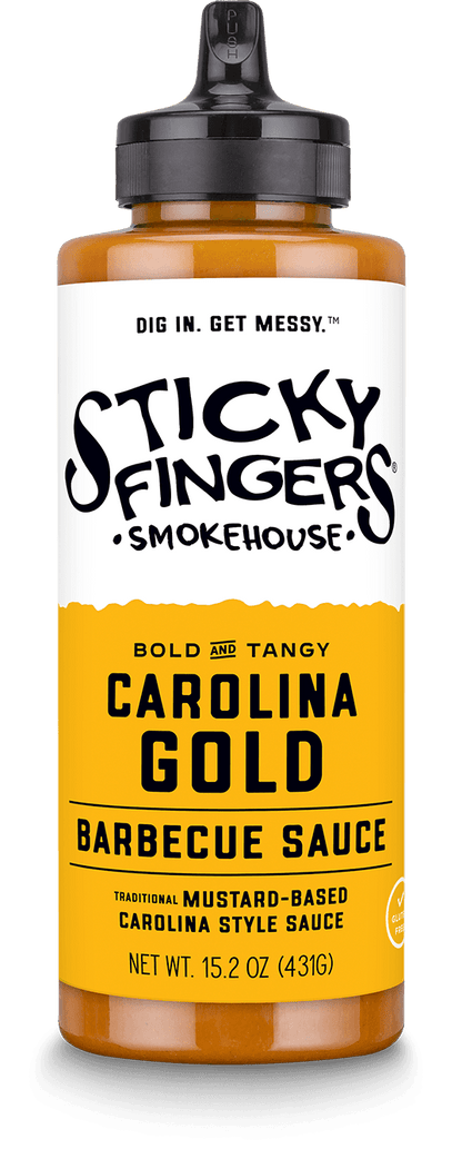 Sticky Fingers Smokehouse Carolina Gold Barbecue Sauce 15.2 oz