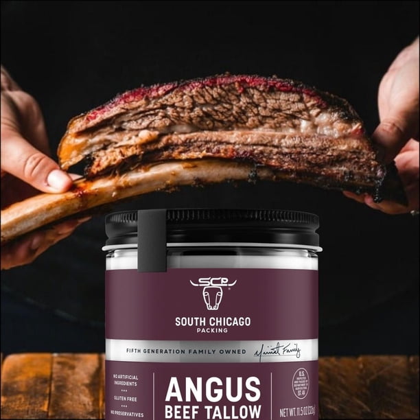 South Chicago Packing Angus Beef Tallow, 11.5 oz. 2pk