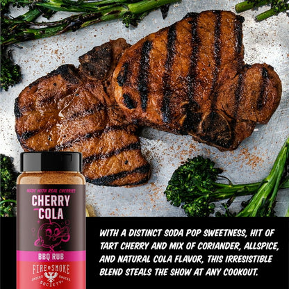 Fire & Smoke Society Cherry Cola BBQ Rub, 9.9 oz