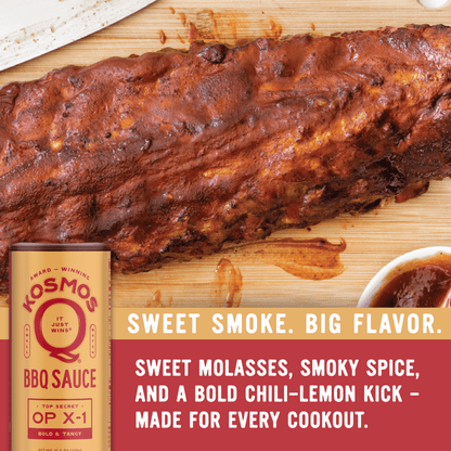 Kosmos Q OPX-1 Bold & Tangy BBQ Sauce