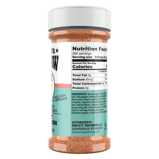 Dan-O's Outlaw Sweet Caribbean Seasoning, 6.9oz