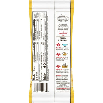 Louisiana New Orleans Style Crispy Seafood Coating Mix, 10 oz
