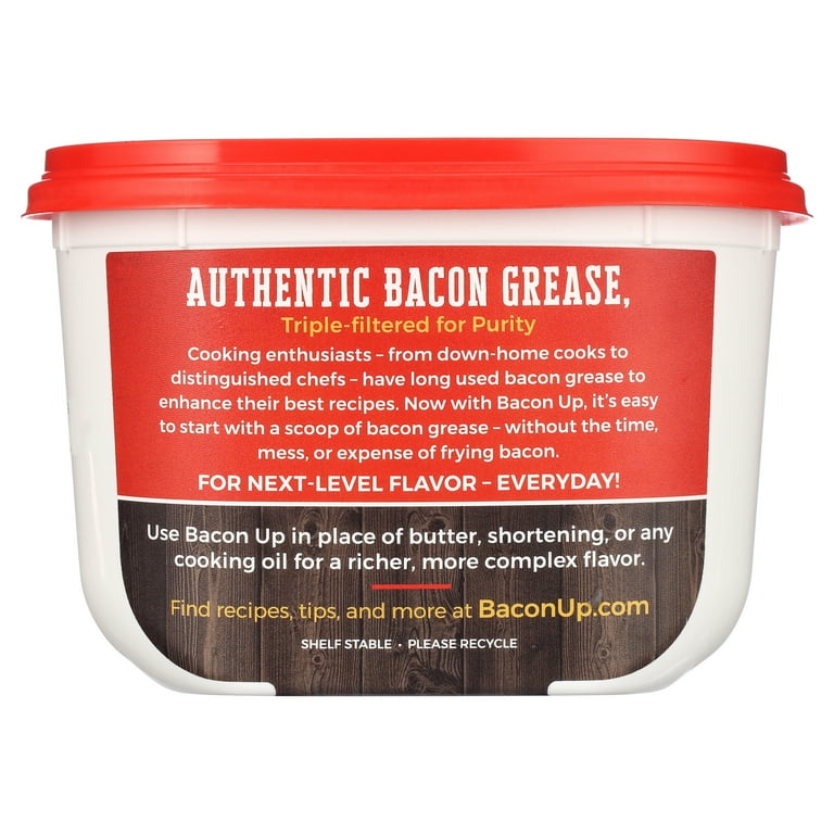 Bacon Up Bacon Grease, 14 oz Tub