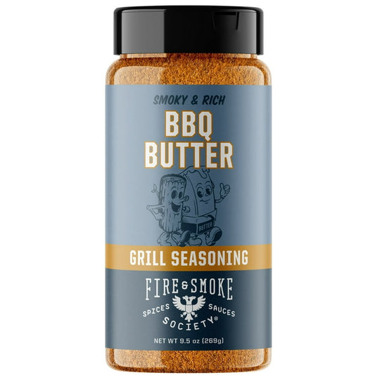 Fire & Smoke Society BBQ Butter Seasoning, 9.5 oz
