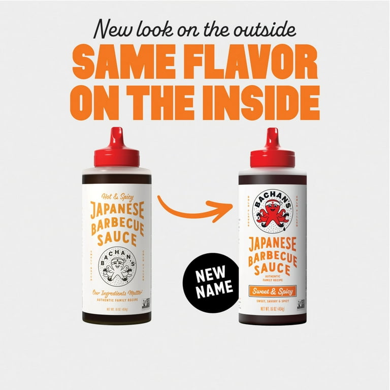 BACHAN'S HOT AND SPICY JAPANESE BARBECUE SAUCE