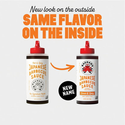 BACHAN'S HOT AND SPICY JAPANESE BARBECUE SAUCE