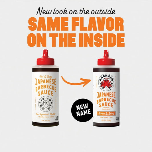 BACHAN'S HOT AND SPICY JAPANESE BARBECUE SAUCE