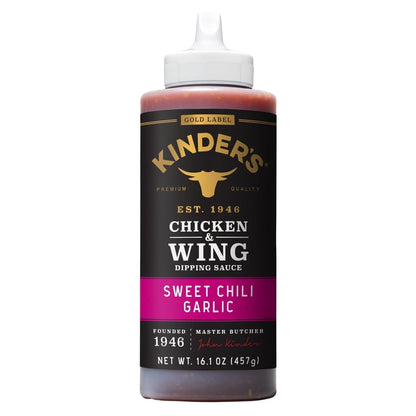 Kinder's Gold Label Sweet Chili Garlic Dipping Sauce, 16.1 oz