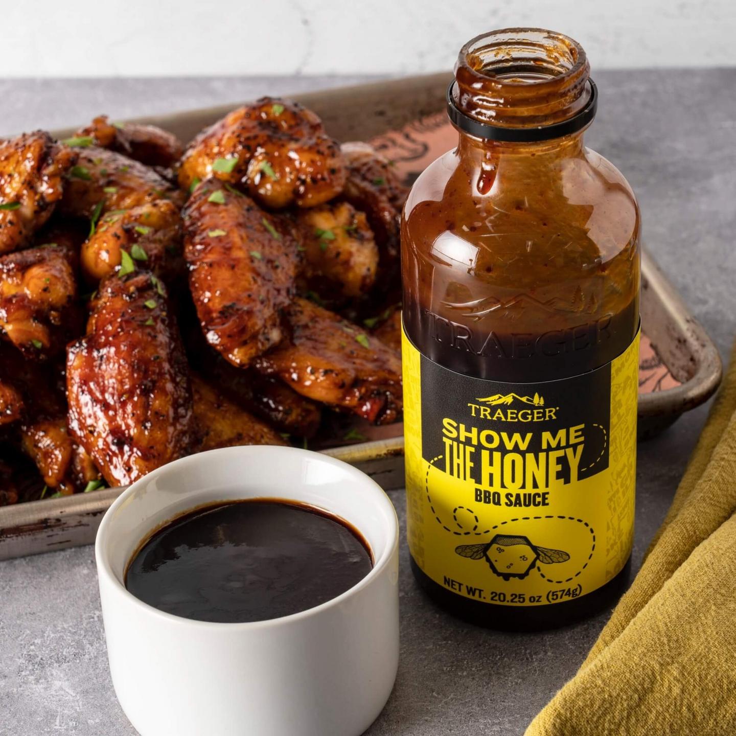 Traeger Grills Show Me The Honey BBQ Sauce, 20oz