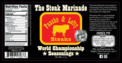 Pancho & Lefty Steaks The Steak Marinade, 11oz