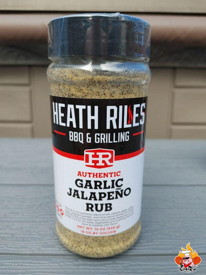 Heath Riles Authentic Garlic Jalapeño Rub - SlobsRus BBQ