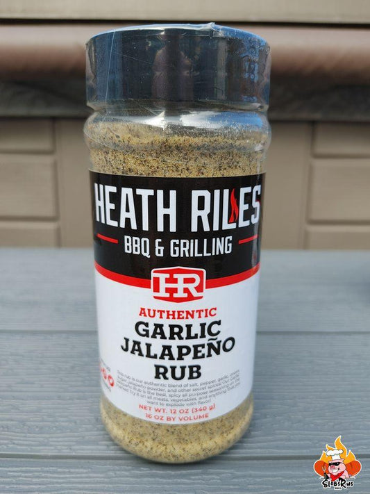 Heath Riles Authentic Garlic Jalapeño Rub - SlobsRus BBQ